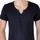 Vêtements Homme T-shirts manches courtes Eleven Paris T-Shirt L2 Basic Ts Pocket Bleu