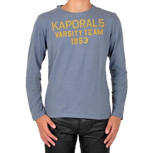 Vêtements Fille T-shirts manches longues Kaporal Suivi de commande Bleu