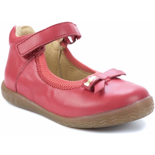 Chaussures Fille Bouts de canapé / guéridons Babybotte Sophy Rouge