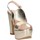 Chaussures Femme Sandales et Nu-pieds Martina B 19-601-c9-cr santal Femme platine Argenté