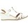 Chaussures Femme Sandales et Nu-pieds Initiale Paris ROMANE Blanc