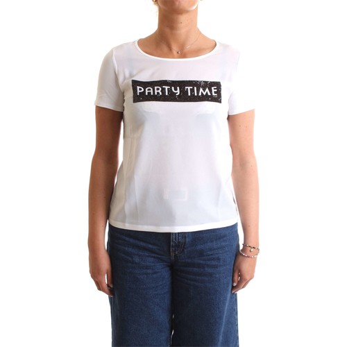 Vêtements Femme T-shirts manches courtes Pennyblack 19710119 T-Shirt/Polo femme blanc Blanc