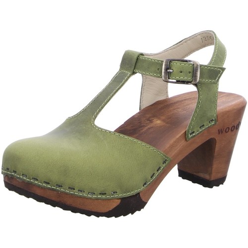 Chaussures Femme Sabots Woody  Vert