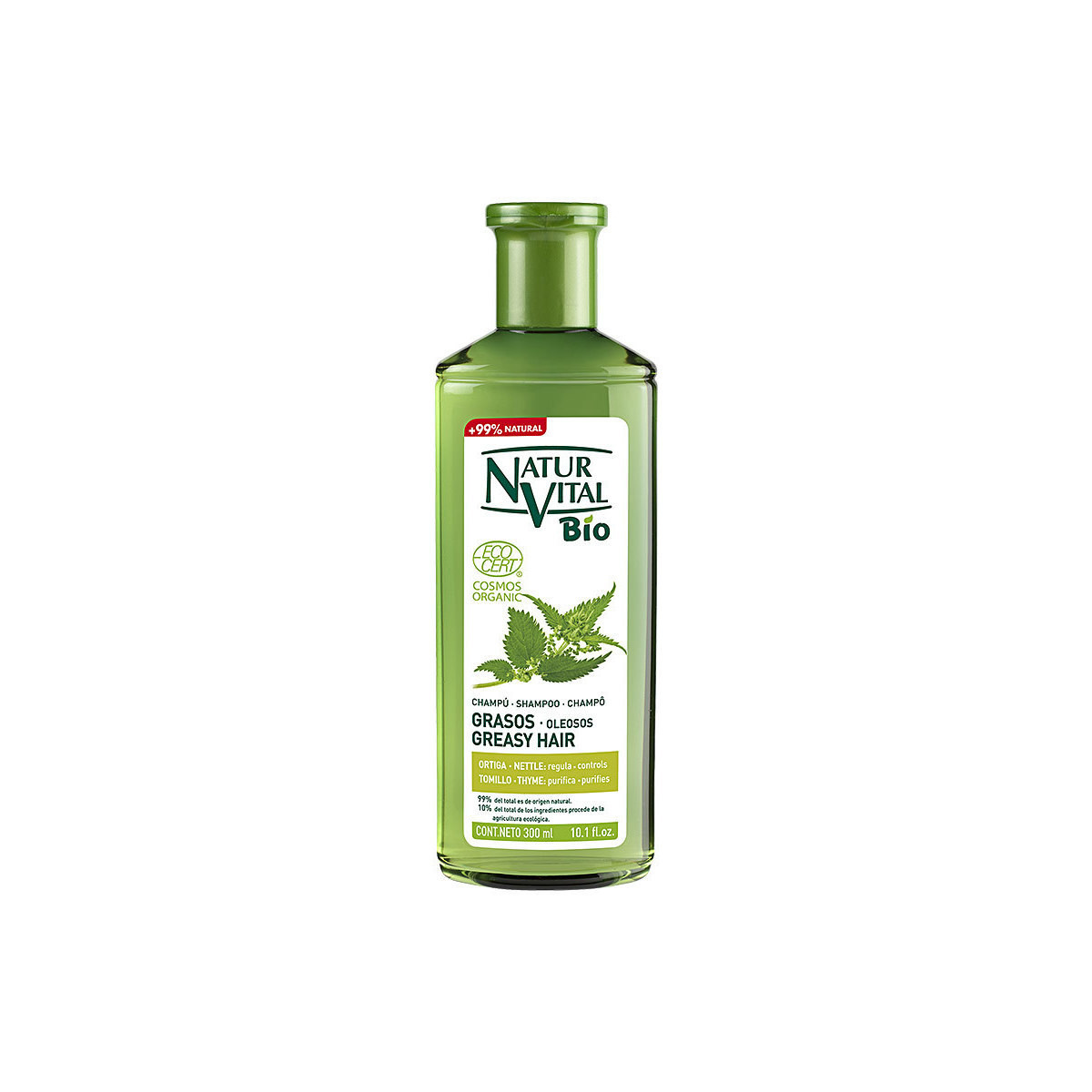 Beauté Shampooings Natur Vital Ecocert Bio Shampoing Cheveux Gras 