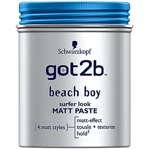 Beauté Homme Coiffants & modelants Schwarzkopf Got2b Beach Boy Matt Paste Sufer Look 