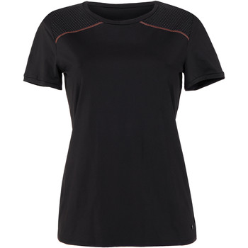 Vêtements Femme Faire un retour Lisca T-shirt sport manches courtes Energy  Cheek noir Noir