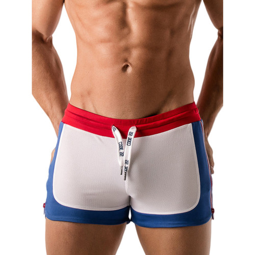 Vêtements Homme motivo Shorts / Bermudas Code 22 Shorty sport Quick Dry Code22 blanc Blanc
