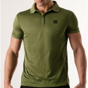 Vêtements Homme T-shirts & Polos Code 22 Polo Pinhole Code22 Kaki