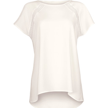 Vêtements Femme Tops / Blouses Lisca T-shirt manches courtes Timeless Cheek by Blanc