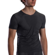 Totême front-button long-sleeve shirt Black