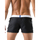 Vêtements Homme Maillots / Shorts de bain Code 22 Short bain Stripe Code22 Noir