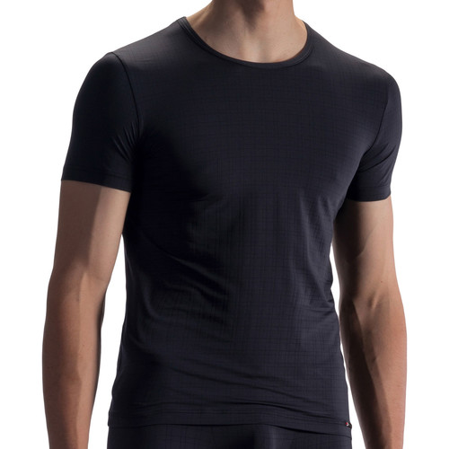 Vêtements Homme Livraison gratuite* et Retour offert Olaf Benz Tee-shirt RED1868 Noir