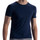 Vêtements Homme Le Breve Plus Mixa & matcha Marinblå melerad mys-t-shirt Tee-shirt RED1862 Night Bleu