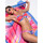 Vêtements Femme Maillots de bain 2 pièces Luna Ensemble 2 pièces préformé 1 bretelle Rainbow Multicolore
