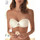 Sous-vêtements Femme Il est préférable de laver votre lingerie à la main Soutien-gorge bandeau Siena  mariage Blanc