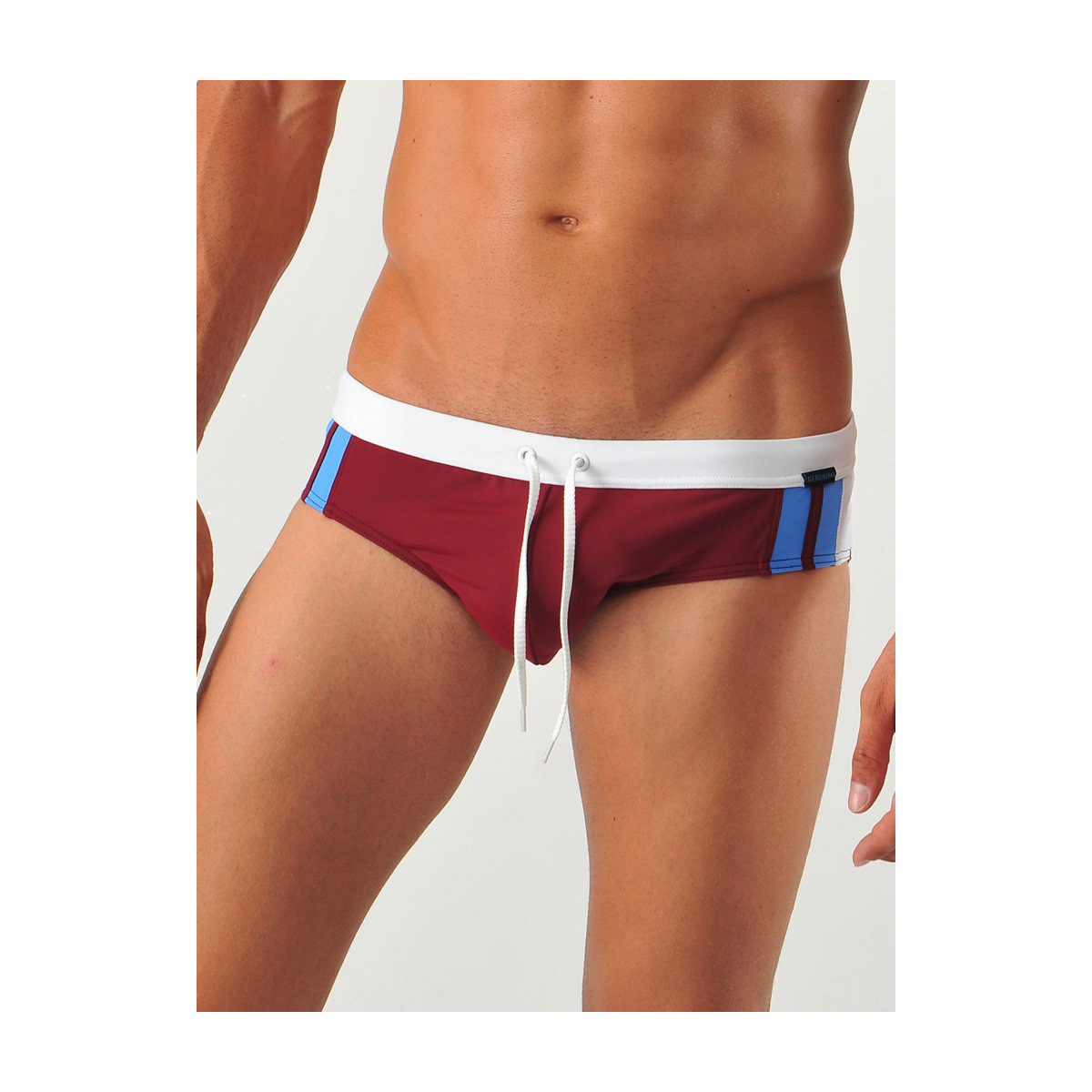 Vêtements Homme Maillots / Shorts de bain Geronimo Slip bain Stripes Rouge