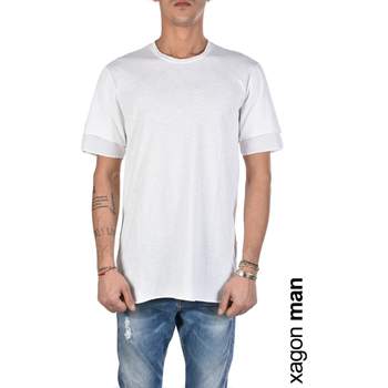 Vêtements Homme T-shirts manches courtes Xagon Man  Blanc