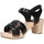 Chaussures Femme Sandales et Nu-pieds Kickers 694340-50 SATINE Noir