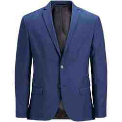 Vêtements Homme Vestes / Blazers Maison & Déco 12141107 JPRSOLARIS BLAZER NOOS MEDIEVAL BLUE Azul