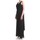 Vêtements Femme Robes longues Patrizia Pepe 2P1157 AD08 Robe femme Noir Noir
