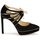Chaussures Femme Escarpins Moschino MA1004 NERO-OR