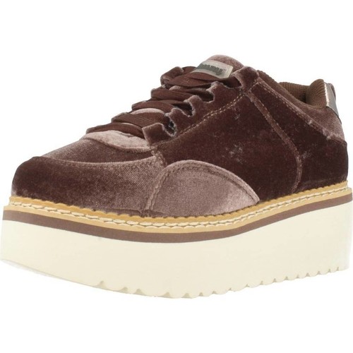 Baskets basses Coolway DYLAN Marron - Chaussures Baskets basses Femme 44 