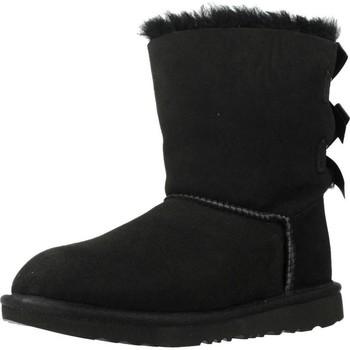 Chaussures Fille Bottes de neige UGG BAILEY BOW II Noir