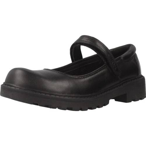 Chaussures Fille Plat : 0 cm Geox J CASEY GIRL Noir