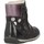 Chaussures Fille Bottes Geox B EACH GIRL Gris
