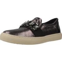 Chaussures Femme Slip ons Geox D TRYSURE Argent