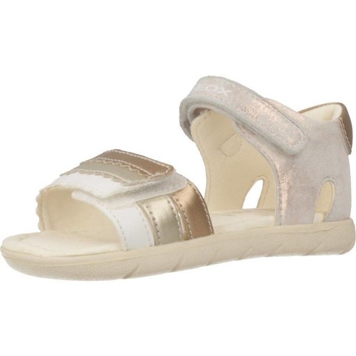 Chaussures Fille Sandales et Nu-pieds Geox B SANDAL ALUL GIRL Gris