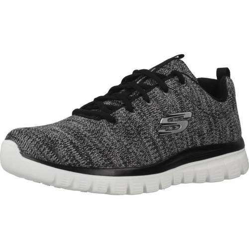 Chaussures Baskets mode Skechers GRACEFUL TWISTED FORTUNE Noir