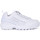 Chaussures Homme Baskets mode Fila DISRUPTOR LOW PATCHES Blanc