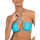 Vêtements Femme Maillots de bain séparables Selmark Haut maillot de bain triangle convertible Summer Paradise Bleu