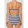 Vêtements Femme Maillots de bain 1 pièce Admas Maillot 1 pièce Navy stripes Bleu