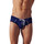 Vêtements Homme Maillots / Shorts de bain Code 22 Slip bain Punch Code22 Bleu