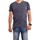 Vêtements T-shirts & Polos Ritchie T-shirt col V pur coton NAYO Bleu