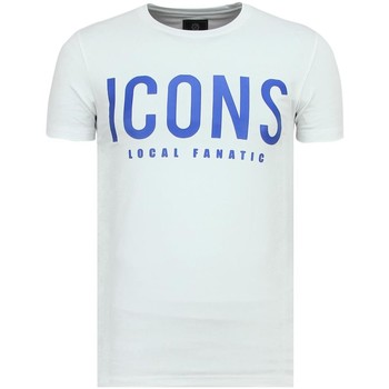Vêtements Homme T-shirts manches courtes Local Fanatic 94437529 Blanc