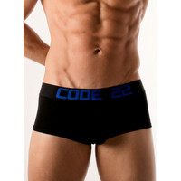 Sous-vêtements Homme Boxers Code 22 Shorty Basic Code22 Noir