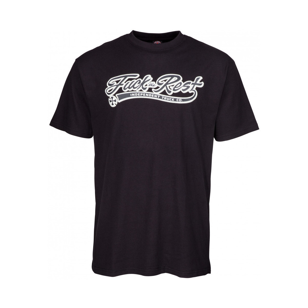 Vêtements Homme T-shirts & Polos Independent Ftr script baseball Noir