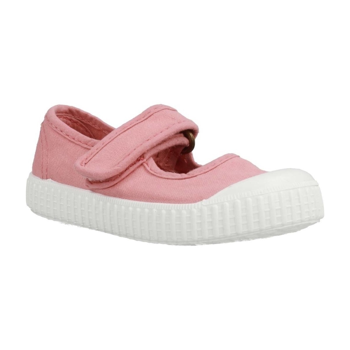Chaussures Fille Baskets basses Victoria 136605 Rose