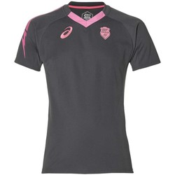 Vêtements T-shirts & Polos Asics MAILLOT ENTRAINEMENT RUGBY STA Gris
