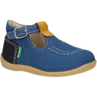 Chaussures Enfant Derbies & Richelieu Kickers 621013-10 BONBEK Azul