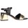 Chaussures Femme Sandales et Nu-pieds Martina B 19-610/p12-g5 santal Femme Noir / Platinum Multicolore