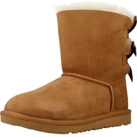 Chaussures Fille Bottes UGG BAILEY BOW II Marron