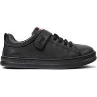 Chaussures Enfant Baskets mode Camper Sneaker Runner Four cuir noir
