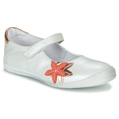 Chaussures Fille Ballerines / babies GBB EMILIETTE Blanc