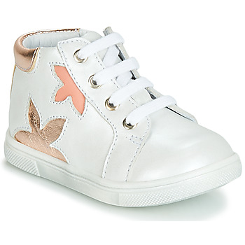 Chaussures Fille Baskets montantes GBB ALEXA Blanc