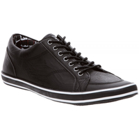 Chaussures Homme Baskets mode Dcco Baskets Homme en cuir Noir Noir