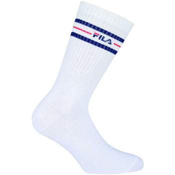 Accessoires Homme Chaussettes everglade Fila Normal socks manfila3 pairs per pack Blanc